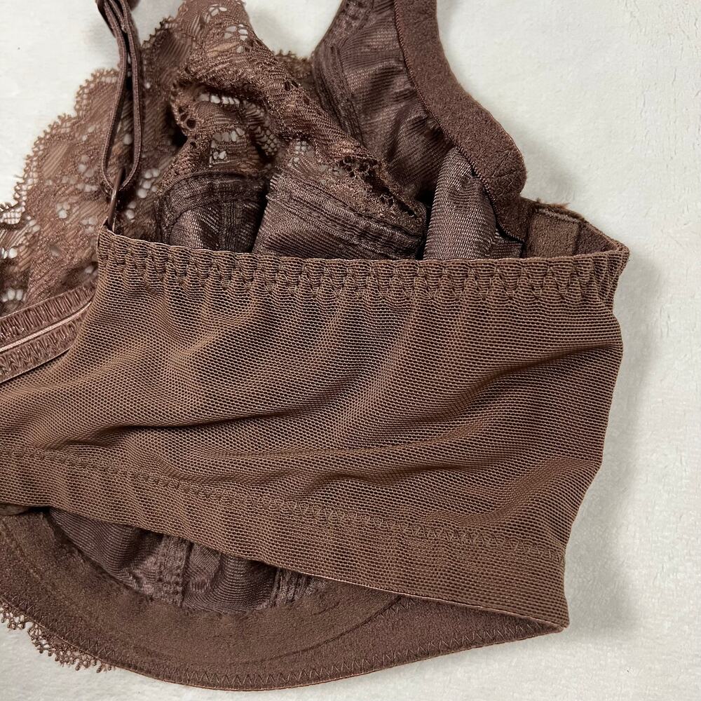 Panache| Womens brown intimate underwire balconette lace bra - Picture 9 of 13